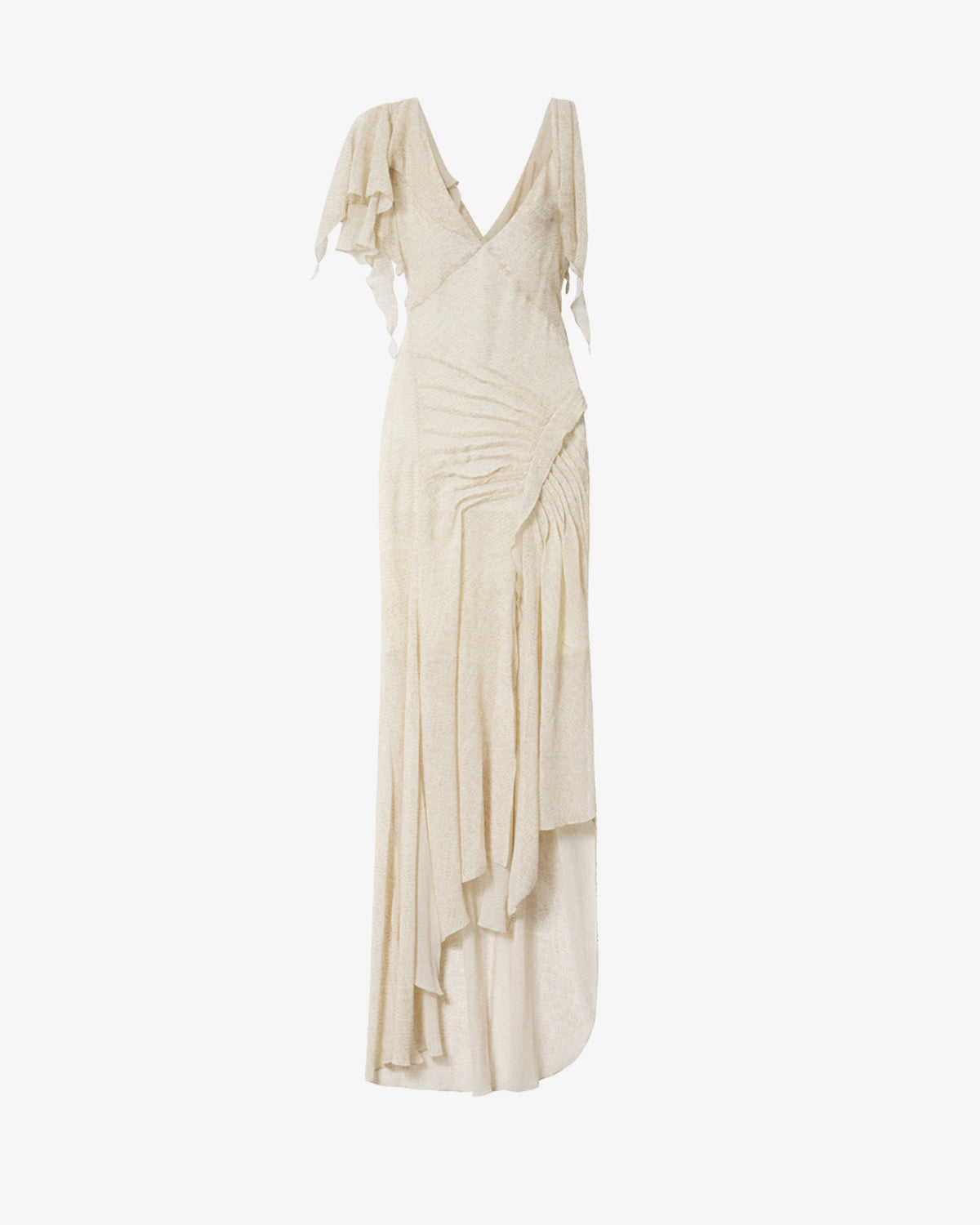 TYLENA DRESS Woman ecru | ISABEL MARANT Official online store