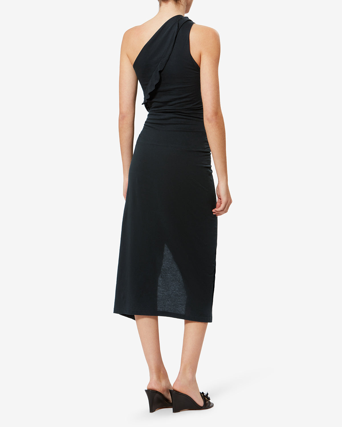 JULIANE DRESS Woman black | ISABEL MARANT Official online store