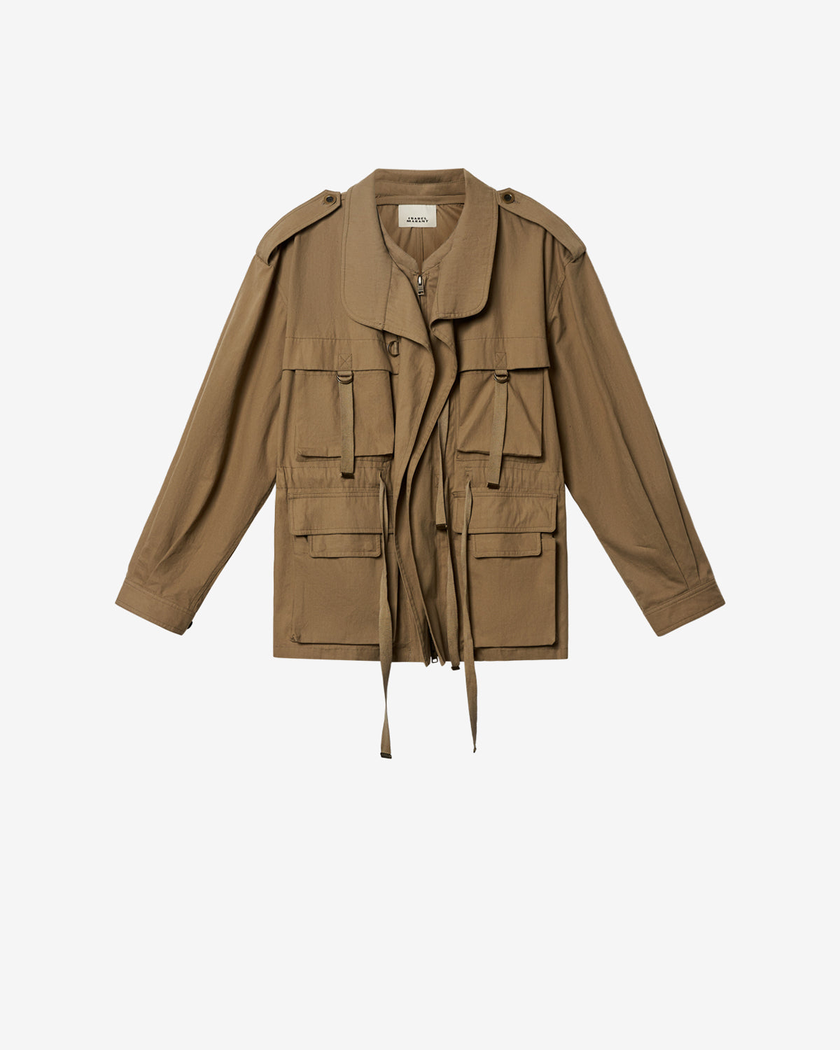 BERIZA JACKET Woman khaki | ISABEL MARANT Official online store