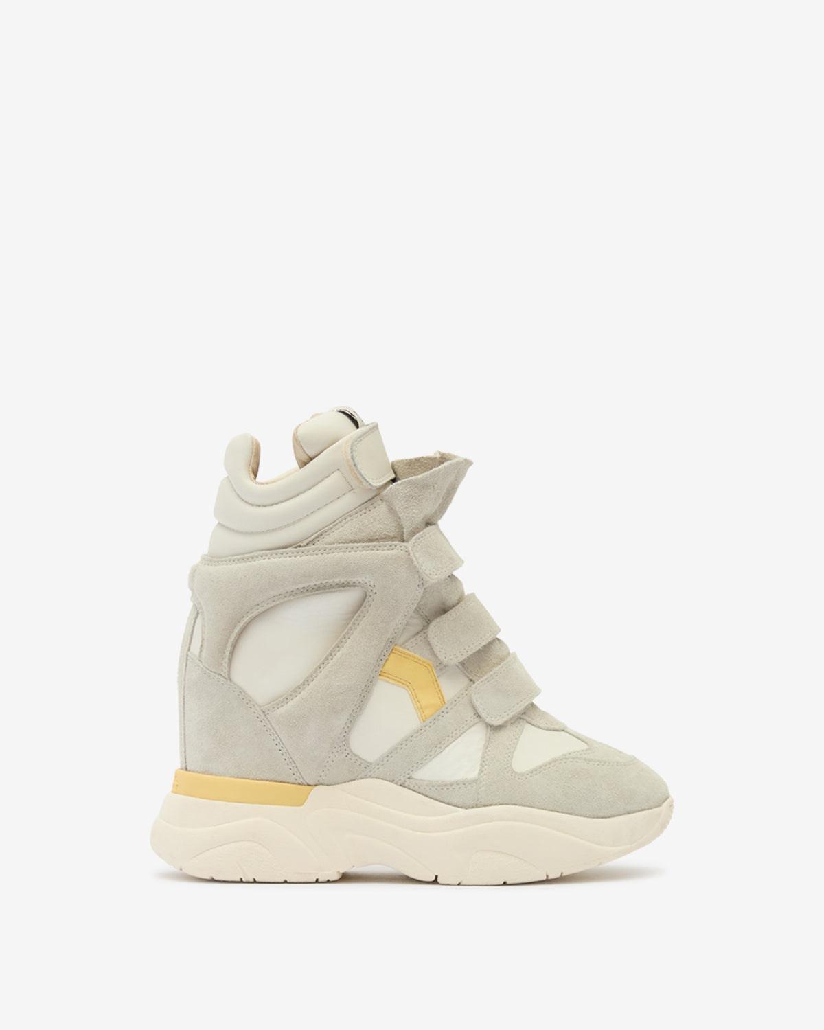 Baskets balskee en cuir - Craie-beurre - Woman - 1