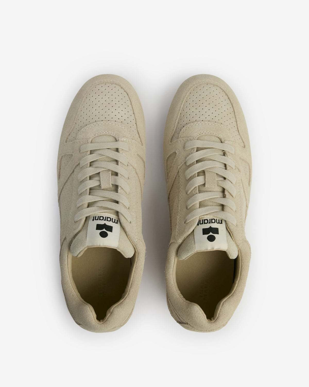 Sneakers senny low in pelle scamosciata - Beige - Woman - 4