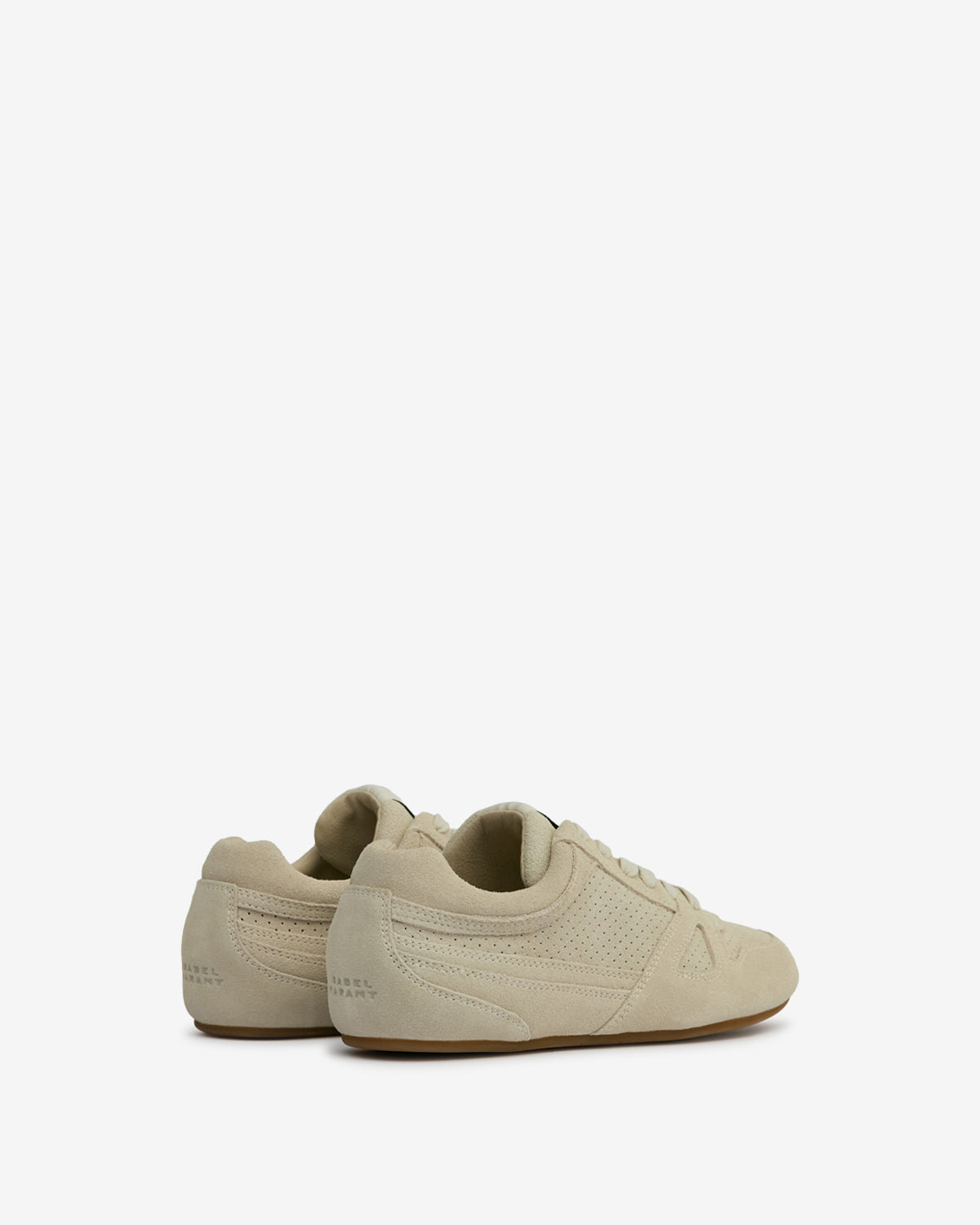 Sneakers senny low in pelle scamosciata - Beige - Woman - 2