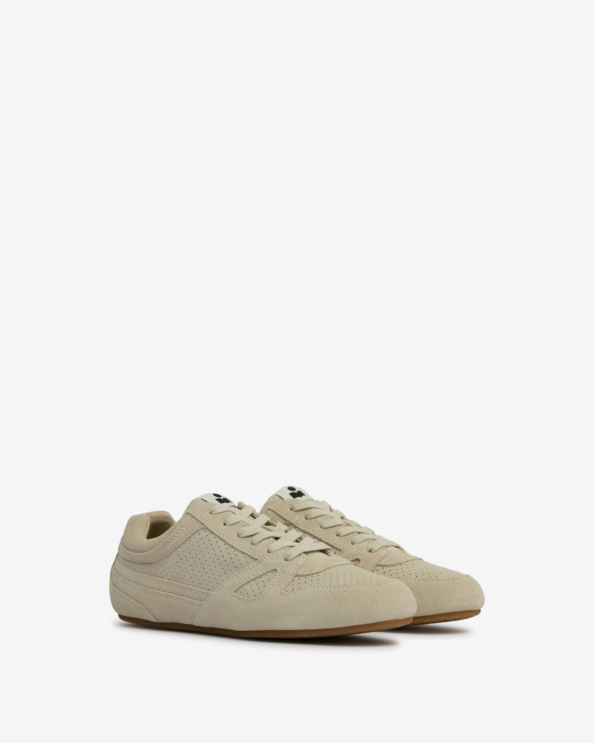Sneakers senny low in pelle scamosciata - Beige - Woman - 3