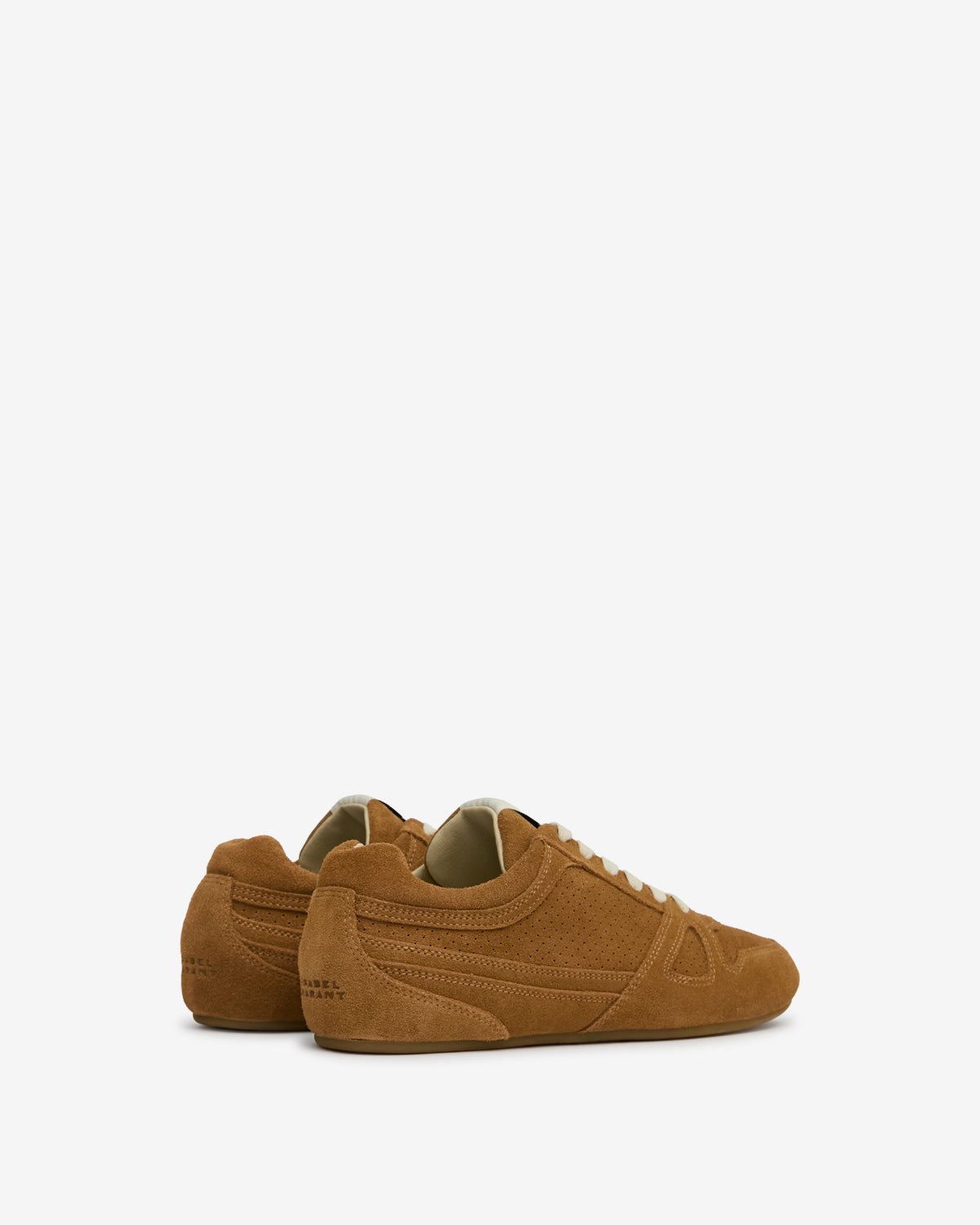 Sneakers senny low in pelle scamosciata - Cognac - Woman - 2