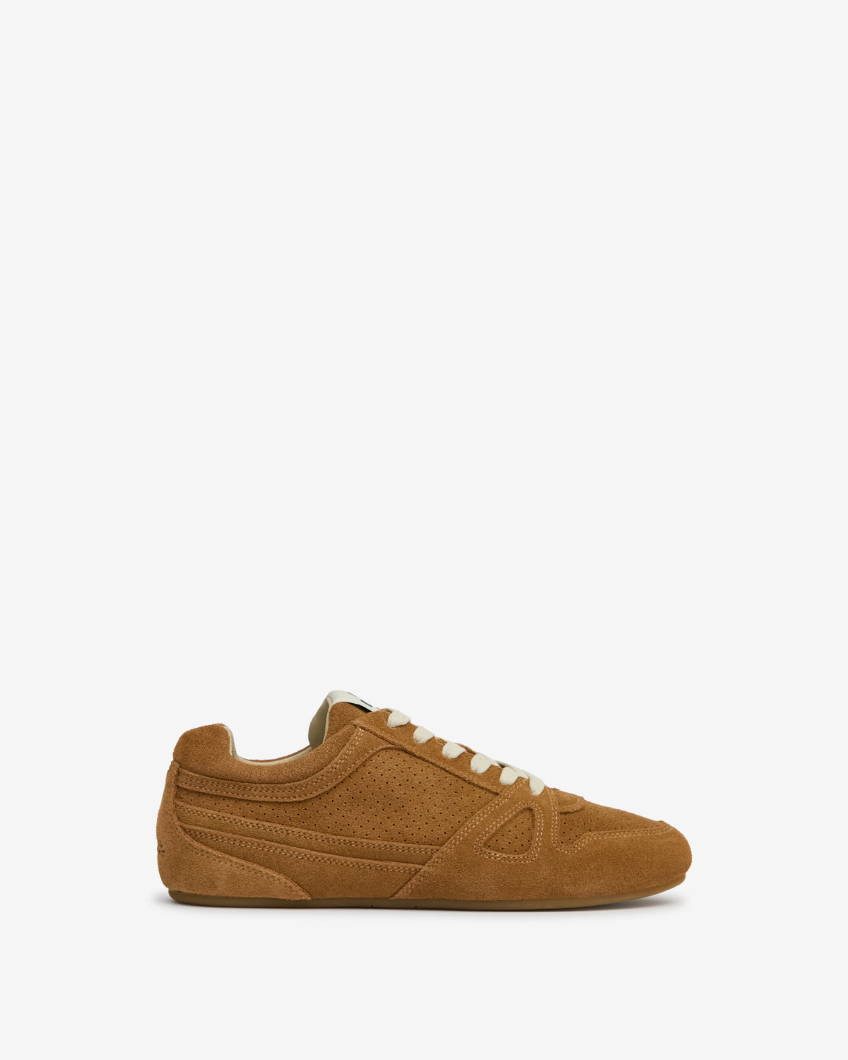 Sneakers senny low in pelle scamosciata - Cognac - Woman - 1