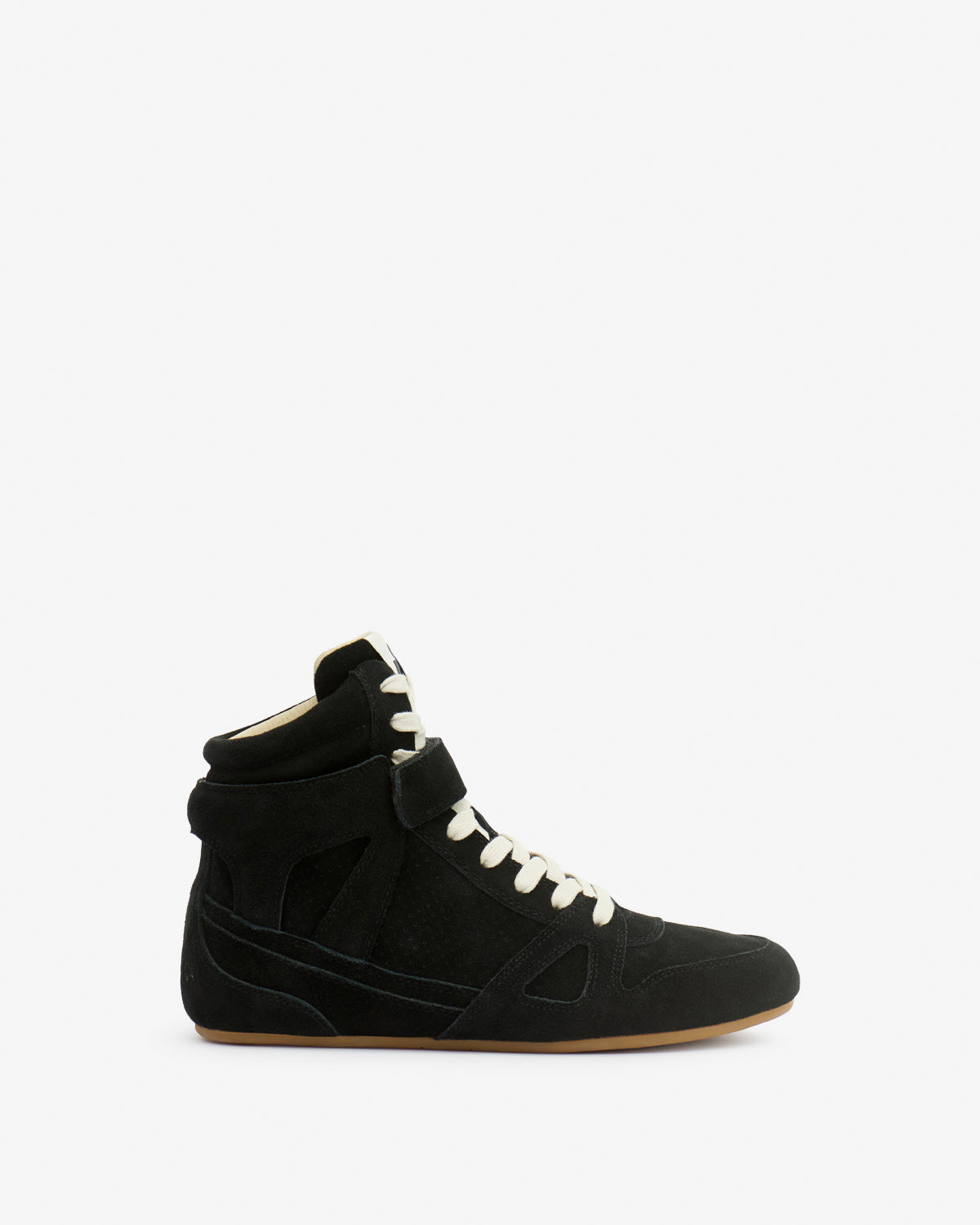 SENNY HIGH SNEAKERS Woman black | ISABEL MARANT Official online store