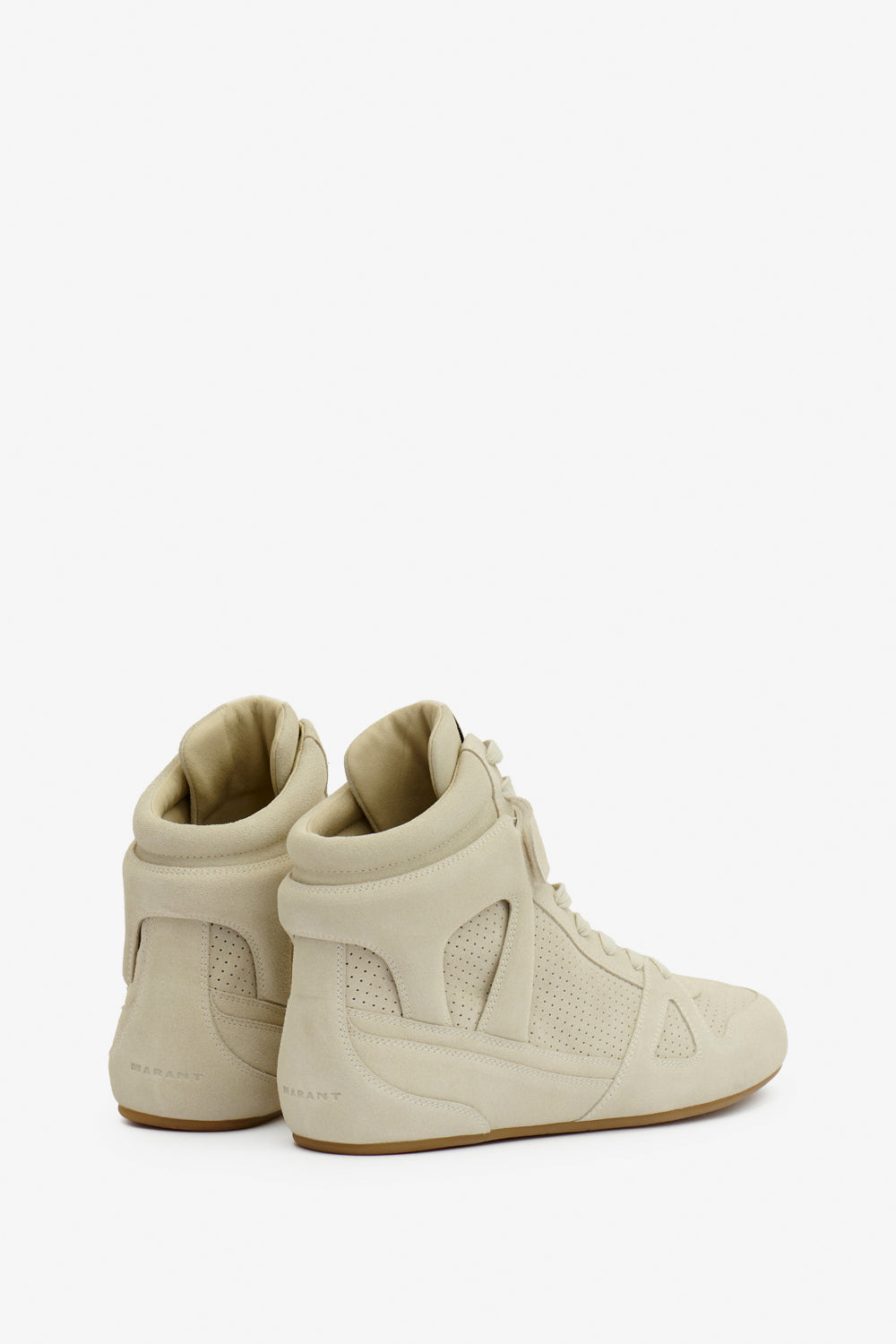 Zapatillas altas sennyh de piel de ante de becerro  - Beige - Man - 2