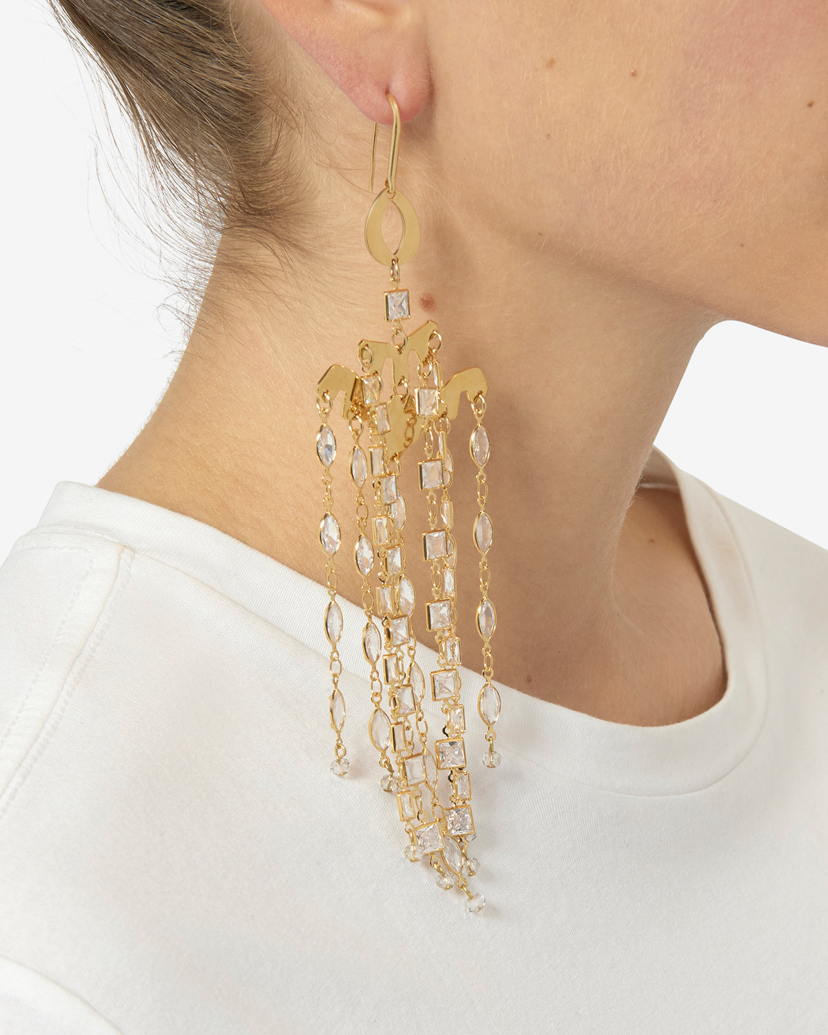 Boucles d'oreille meline - Transparent - Woman - 2