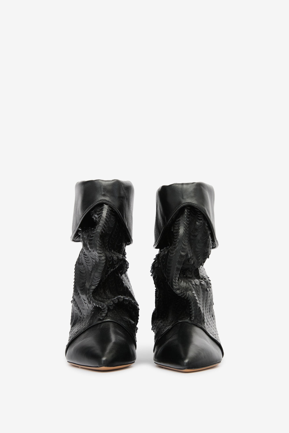 Edrik leather boots - Black - Woman - 4