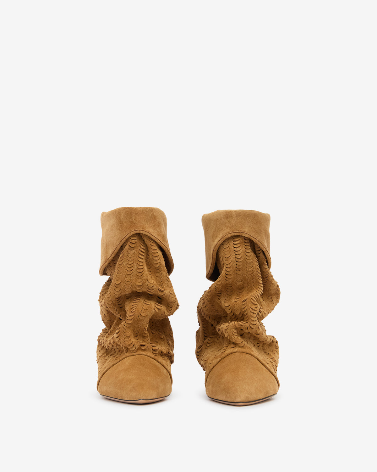 Boots edrik en cuir - Cognac - Woman - 4