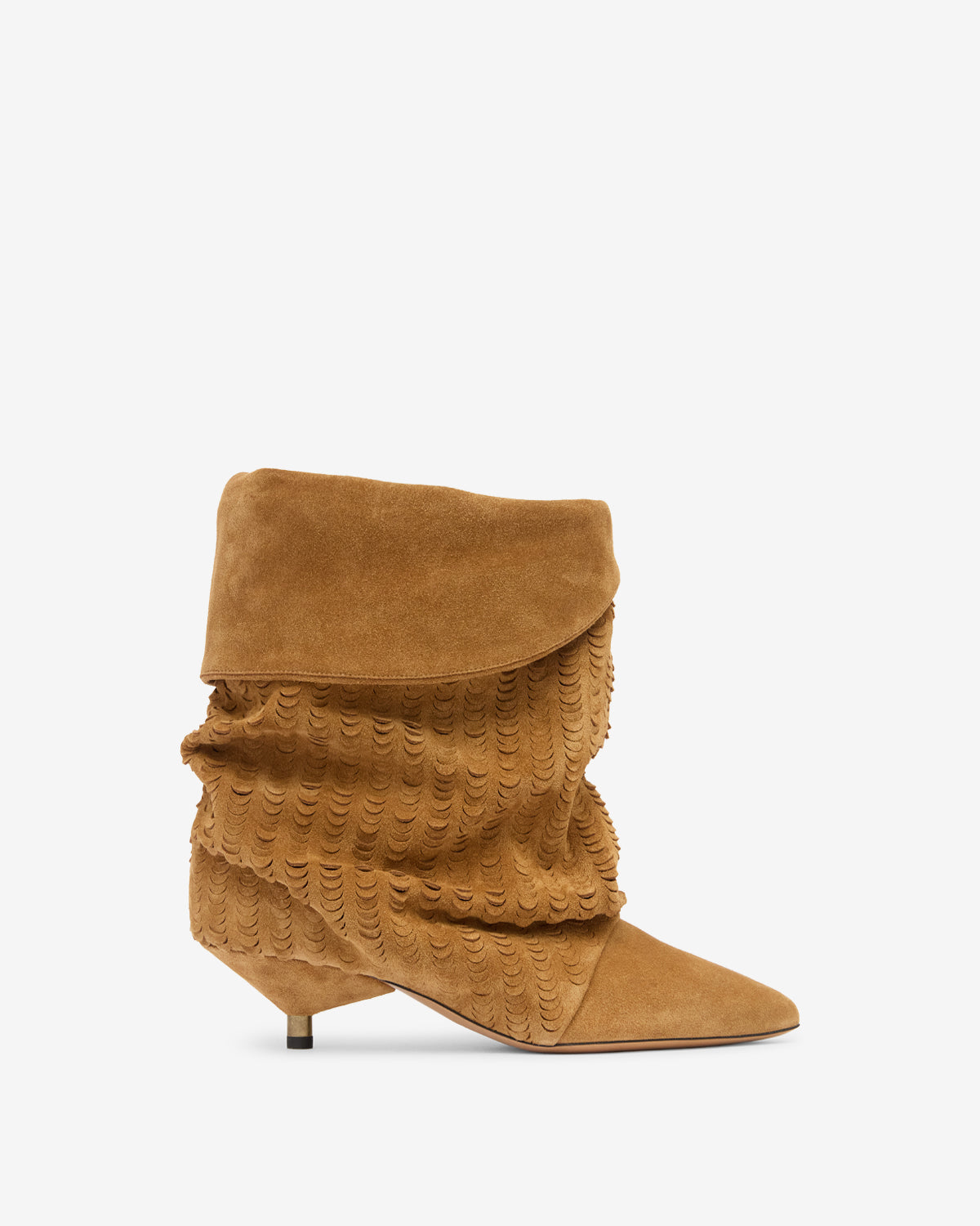 Boots edrik en cuir - Cognac - Woman - 1