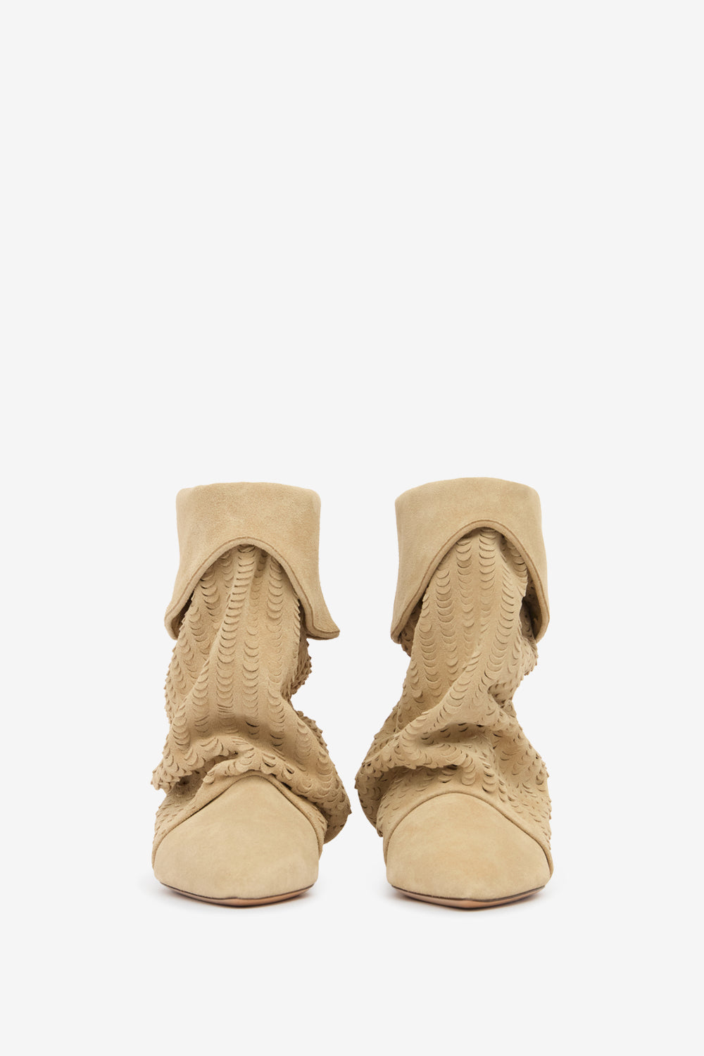 Stivali edrik in pelle - Deep beige - Woman - 4