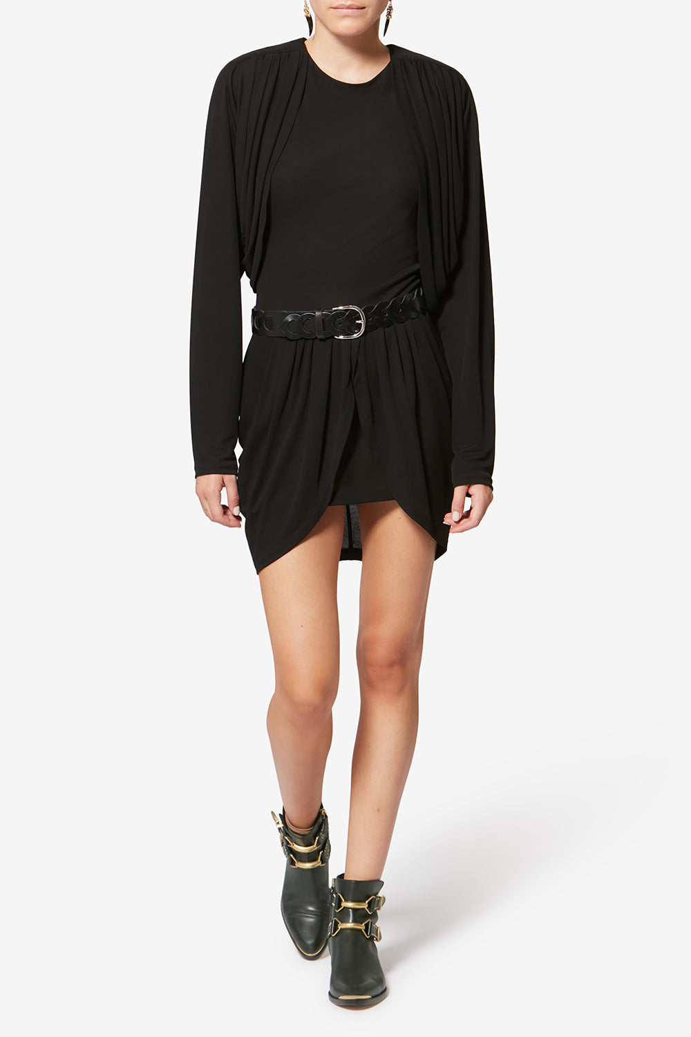 Boots zalya en cuir - Noir - Woman - 6