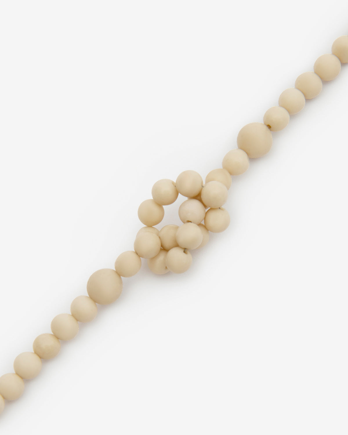 Noah 천연석 브레이슬릿 - Ecru-silver - Man - 3