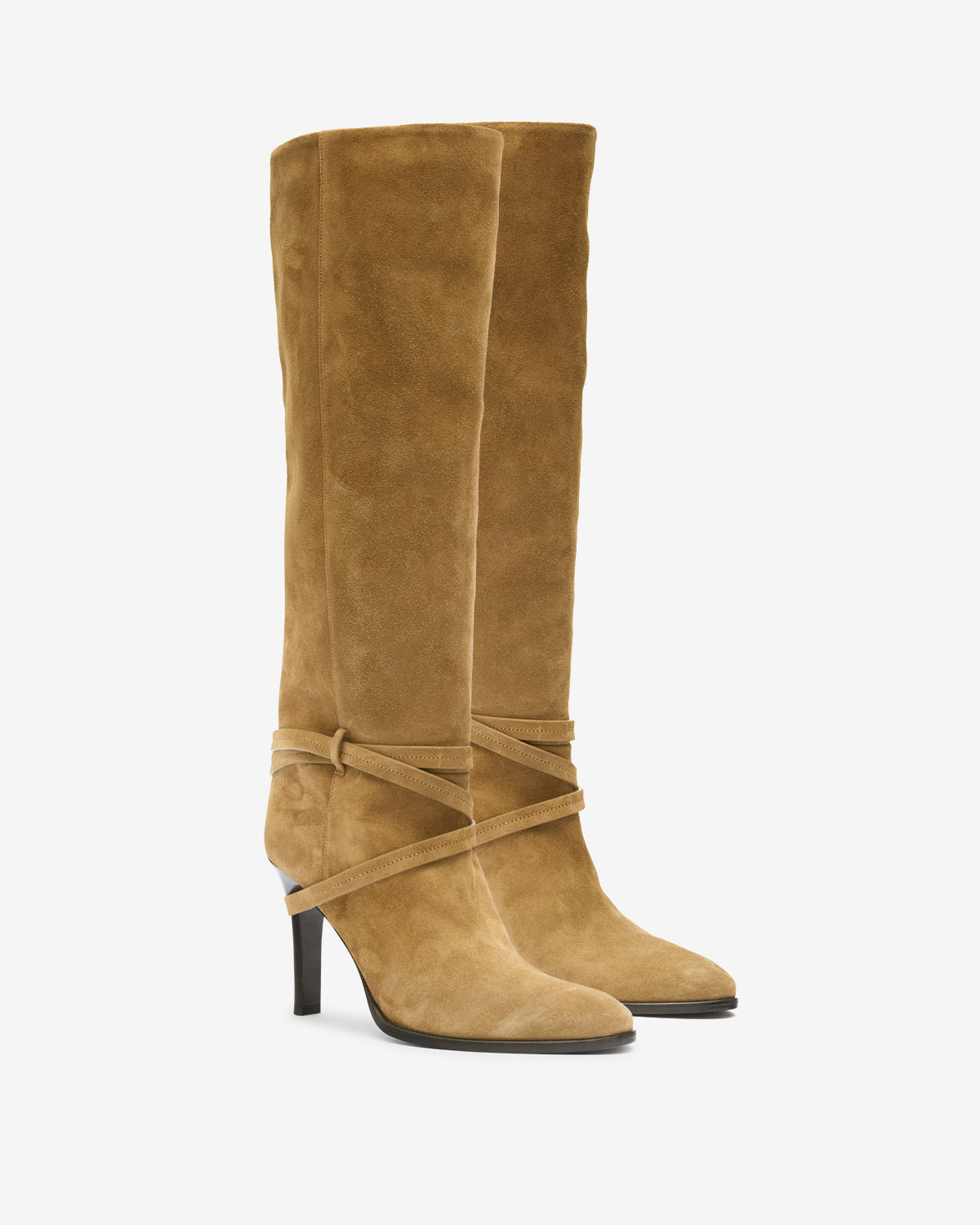 Bottes ieva twin en cuir - Taupe - Woman - 3