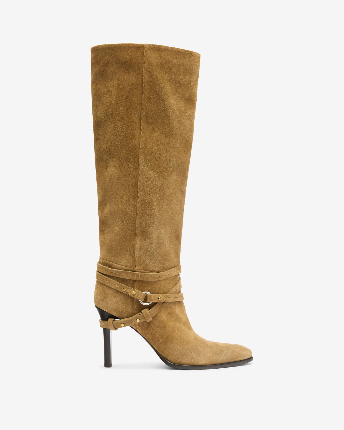 Bottes ieva twin en cuir - Taupe - Woman - 1