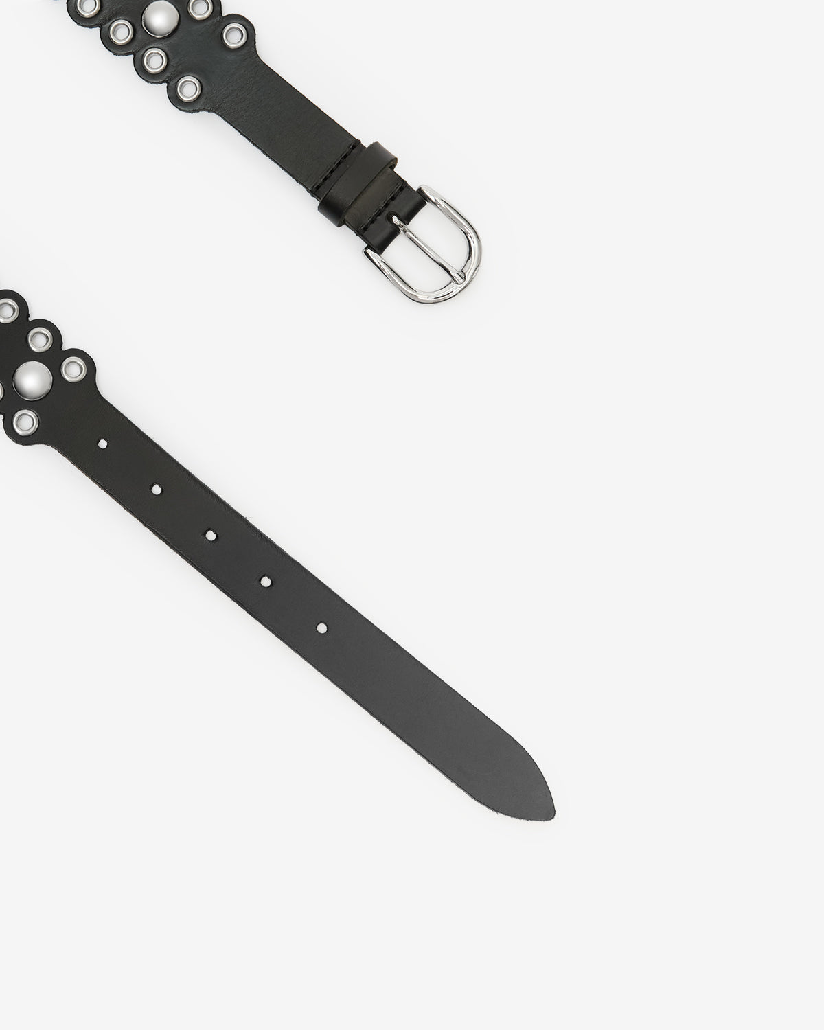 Zalla belt - Black and silver - Woman - 3