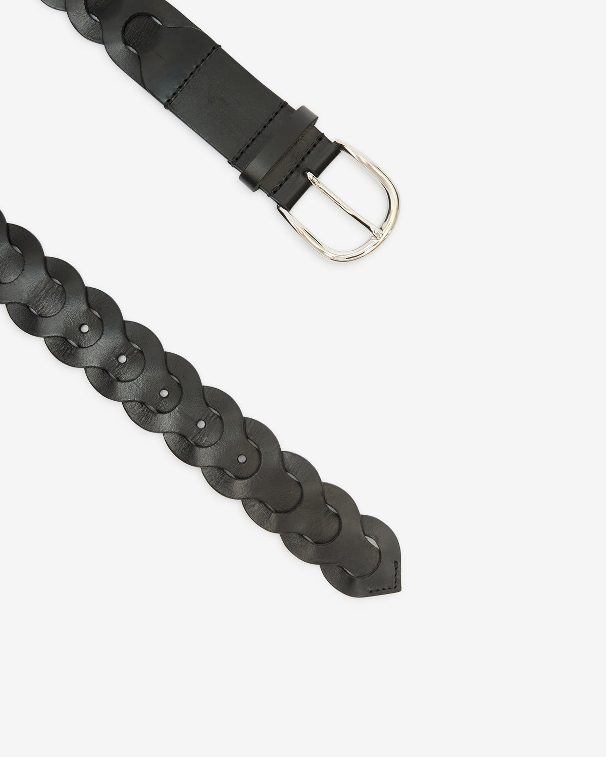 Edena belt - Black and silver - Woman - 3