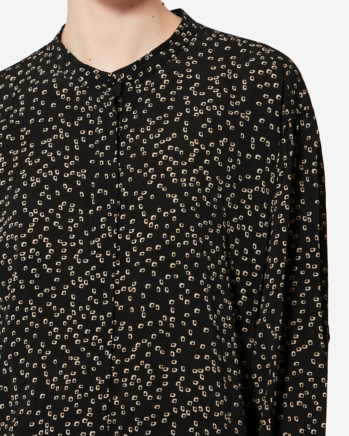 Blouse fluide catchell à imprimé origami - Noir - Woman - 2