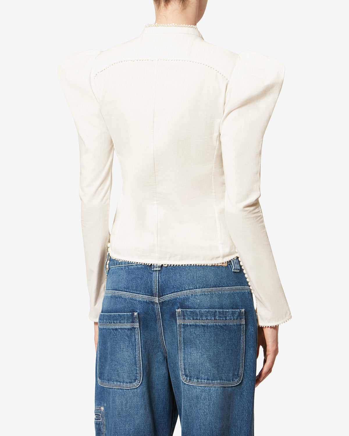 Baumwollhemd calina - Weiß - Woman - 4