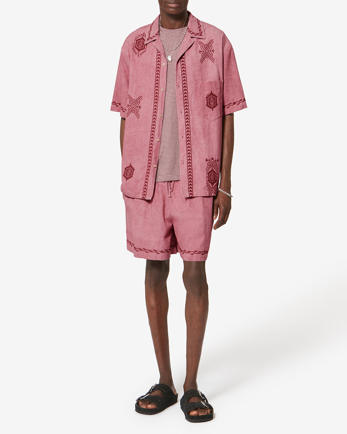 ZILAN ショートパンツ メンズ ピンク | ISABEL MARANT 公式サイト
