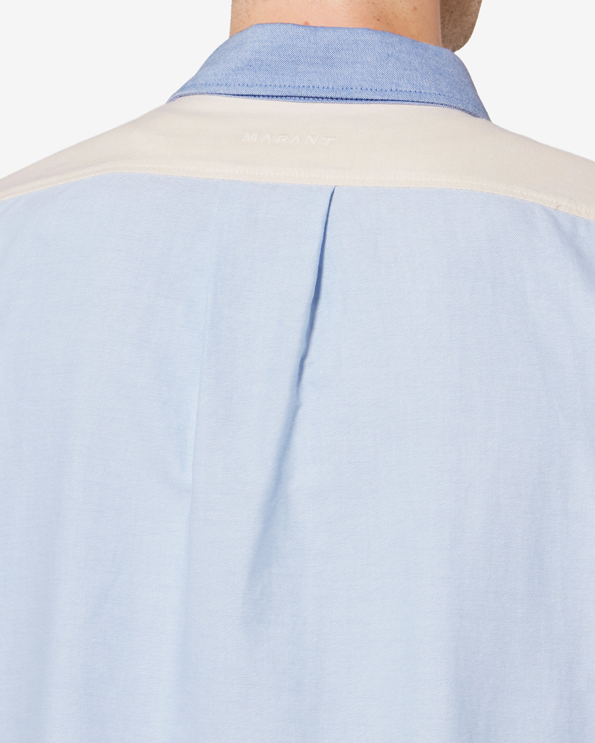 Nathael パッチワーク入り コットン オックスフォードシャツ - 色とりどりの - Man - 6