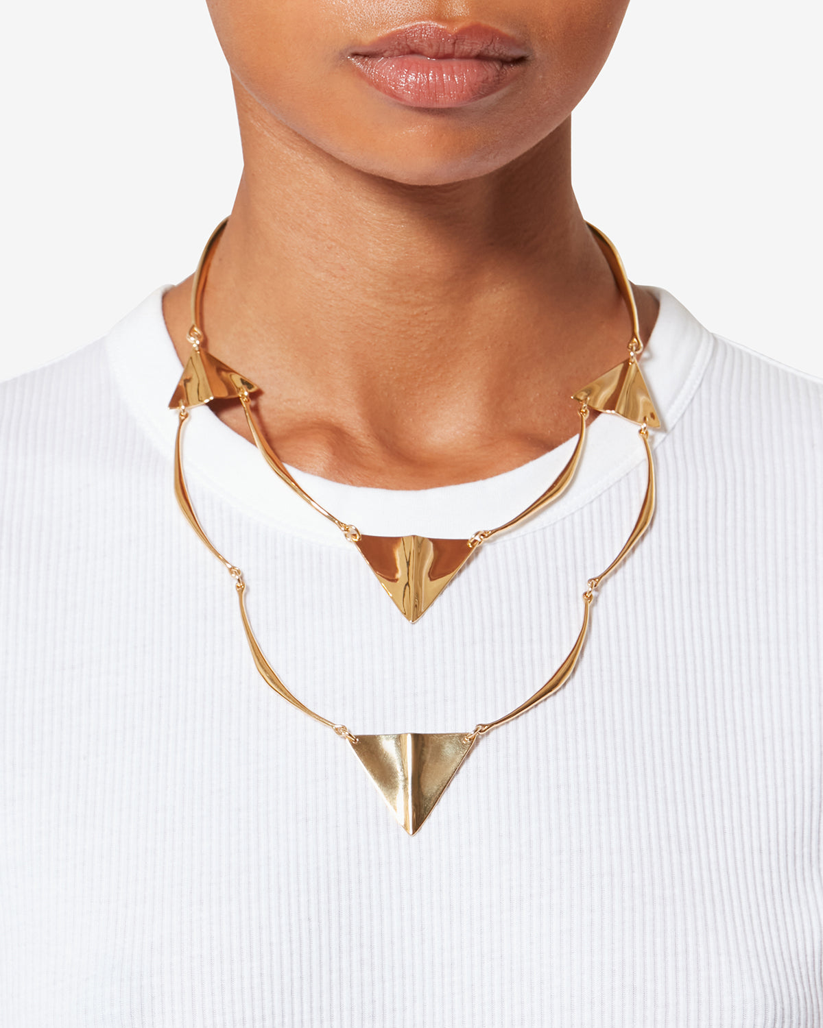 BLAIR NECKLACE Woman gold | ISABEL MARANT Official online store