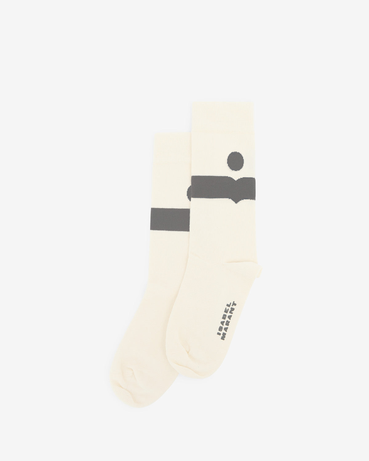Halbhohe logo-socken nesson - Naturfarben - Man - 1