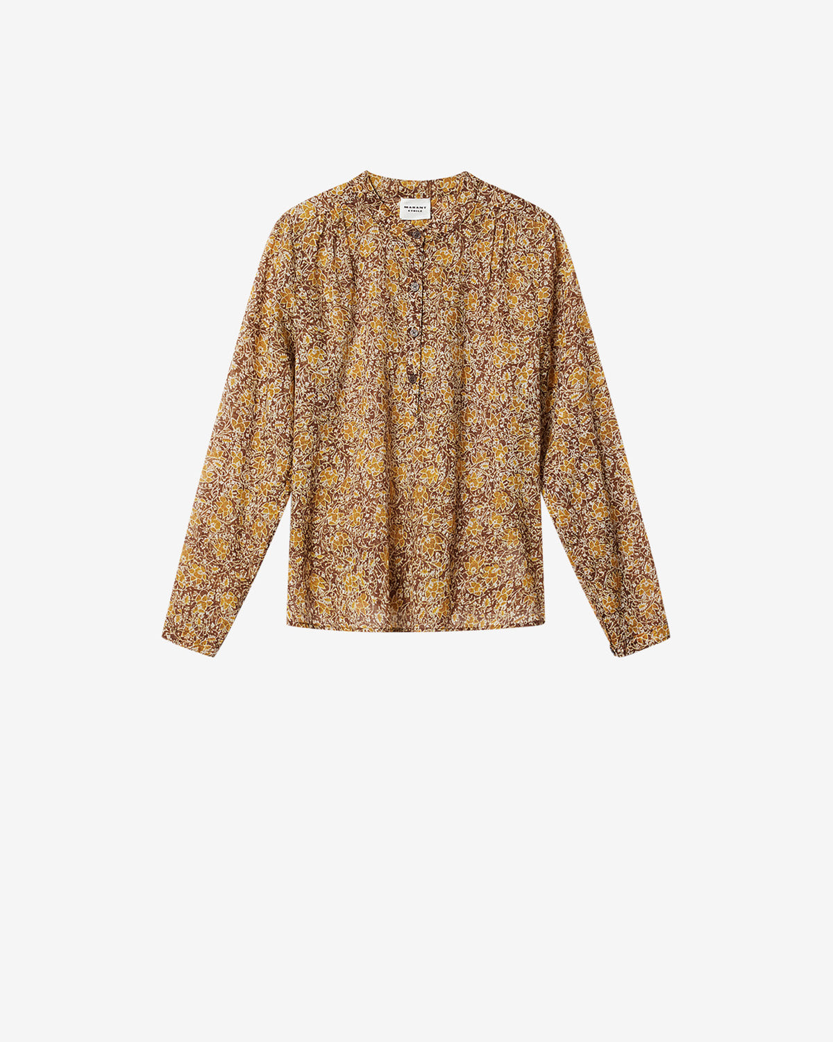 MARIA TOP Woman khaki | ISABEL MARANT Official online store
