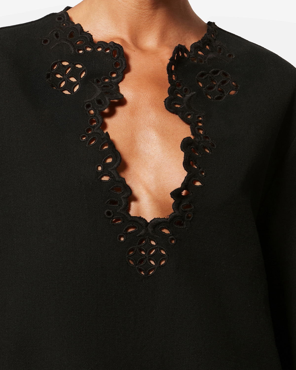 その他 Shana [Import anglais] i8my1cf SHANA TOP Woman black | ISABEL MARANT Official online store