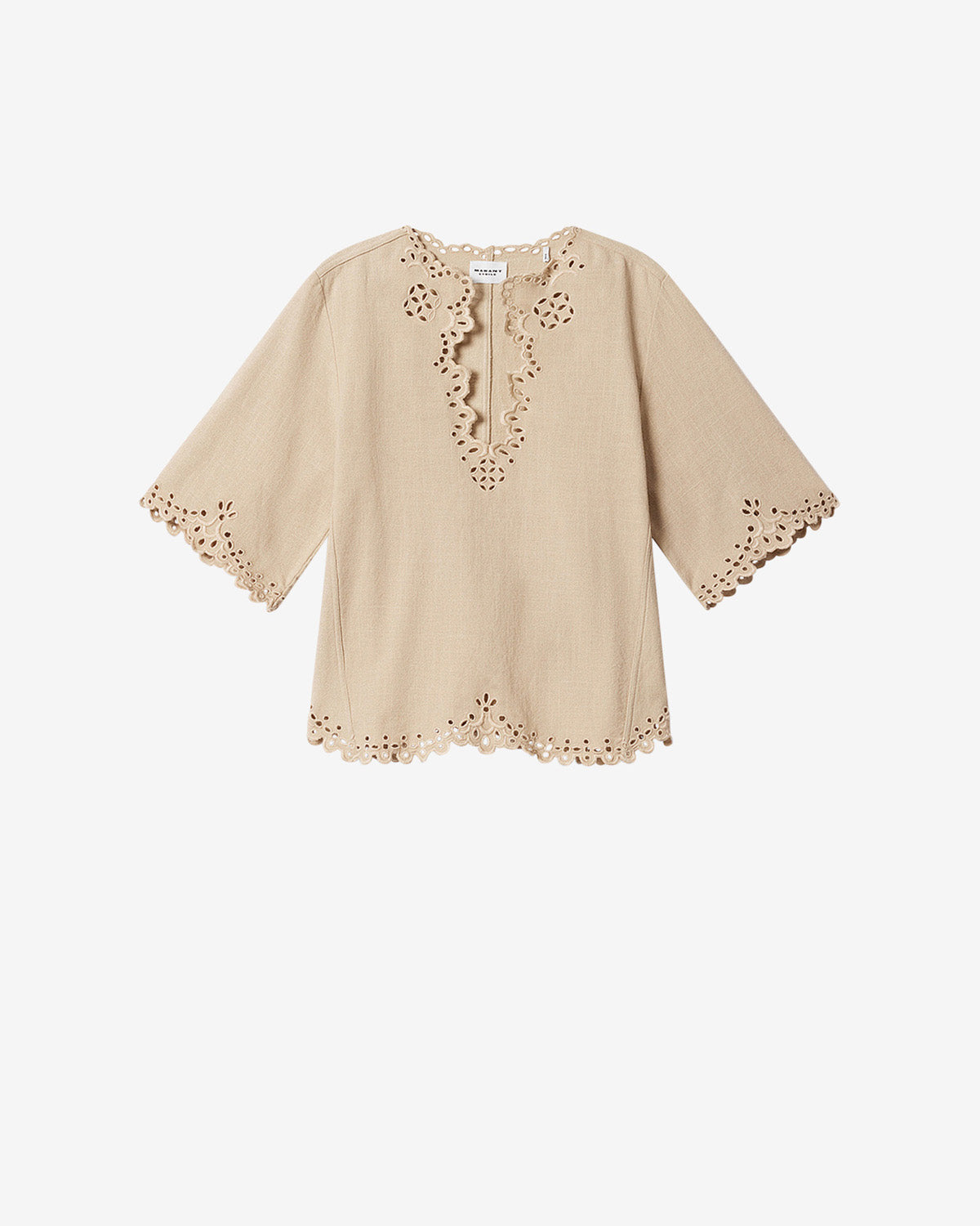 SHANA TOP Woman sahara | ISABEL MARANT Official online store