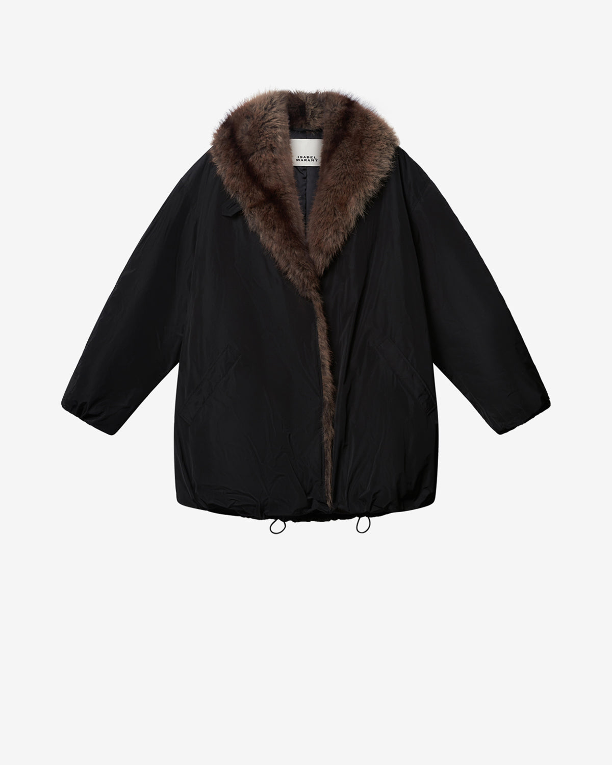 Belize coat Woman midnight | ISABEL MARANT Official online store