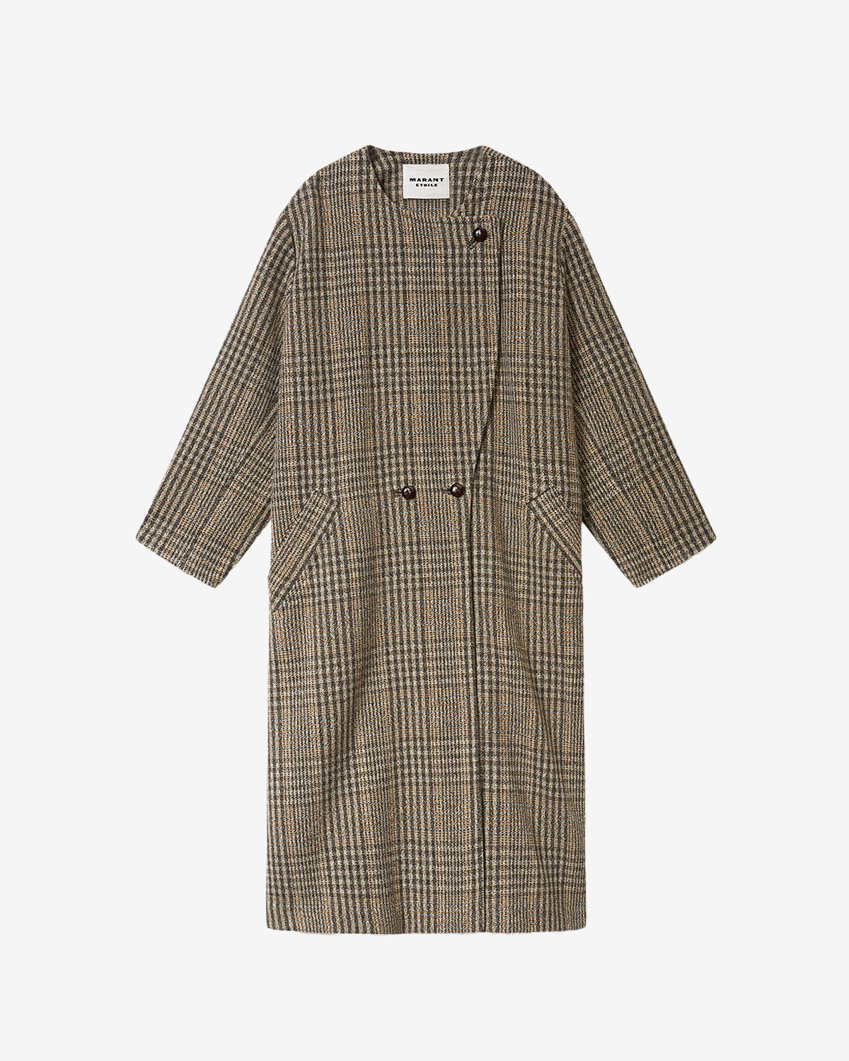 RENEE COAT Woman beige | ISABEL MARANT Official online store