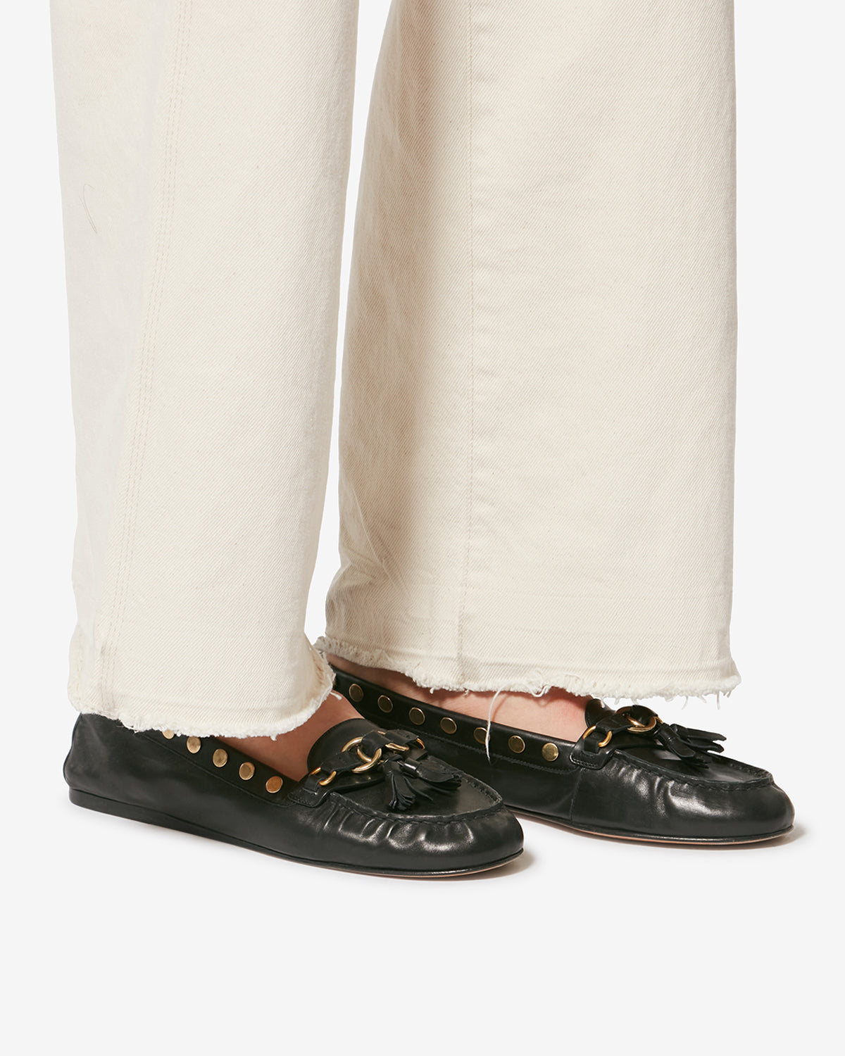 FAXEL LOAFERS Woman black | ISABEL MARANT Official online store