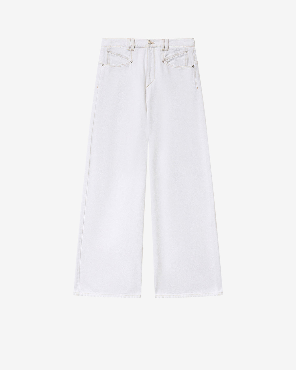 Pantalon lemony en coton - Blanc - Woman - 5