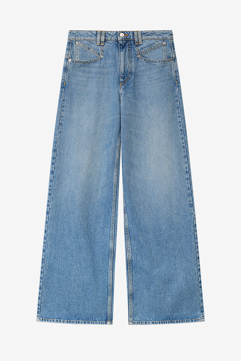 Pantalon lemony en coton - Bleu clair - Woman - 1