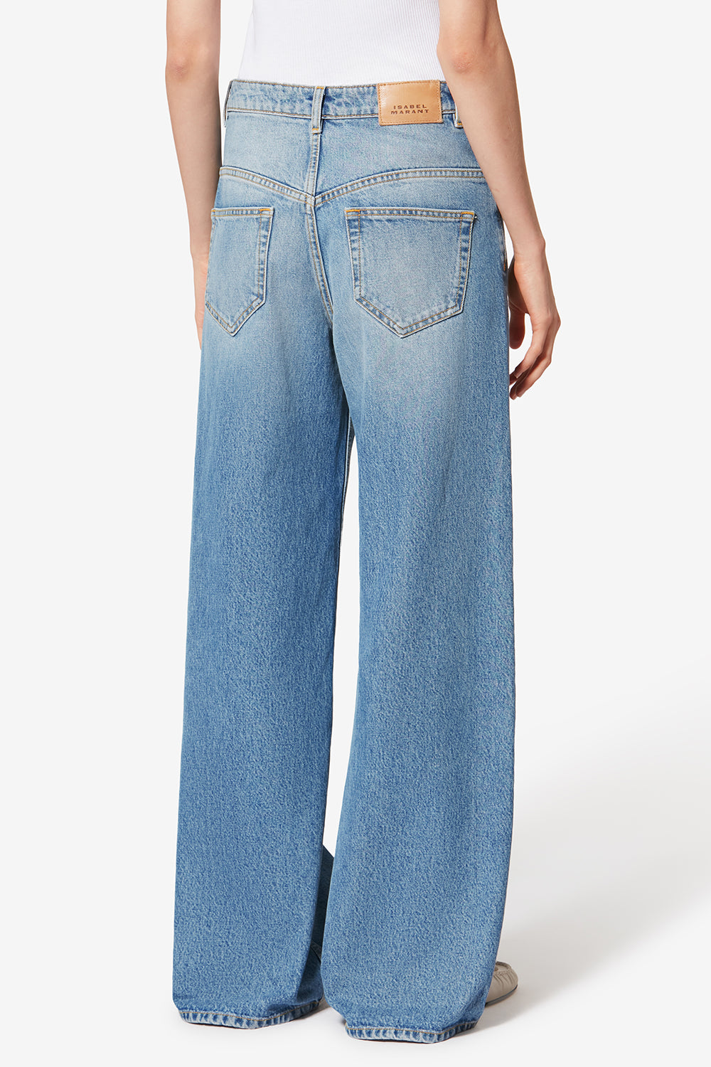 Pantalon lemony en coton - Bleu clair - Woman - 5