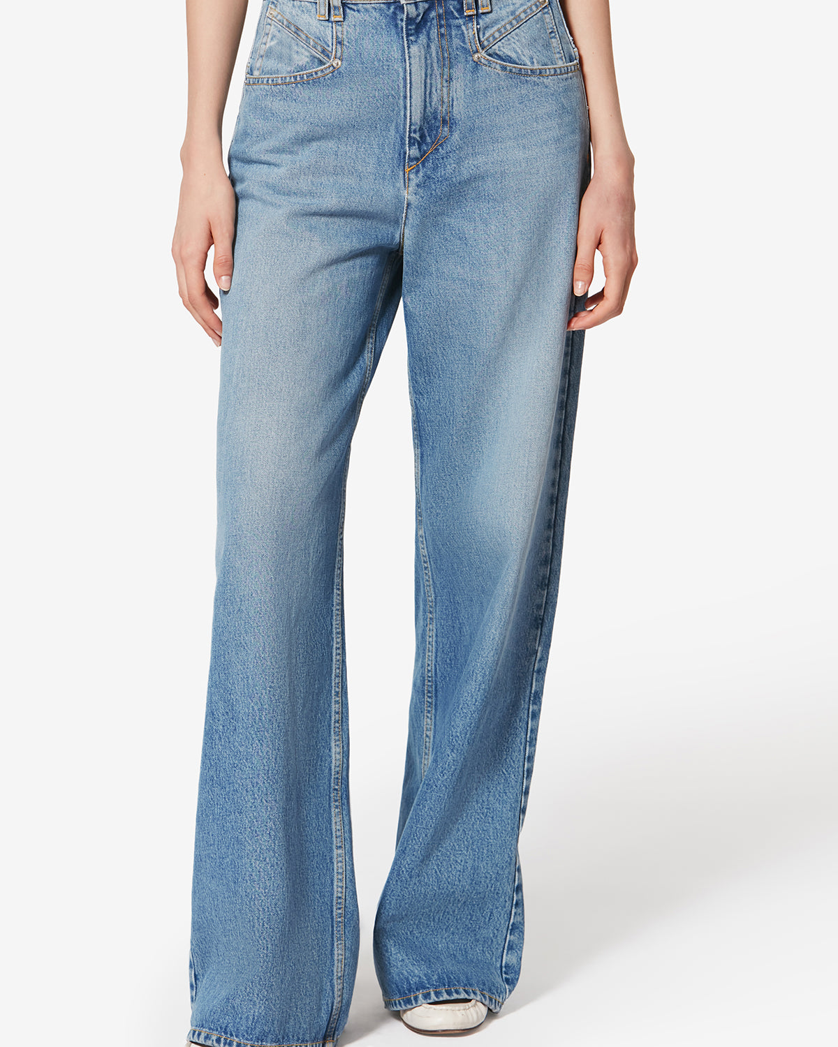 Pantalon lemony en coton - Bleu clair - Woman - 3