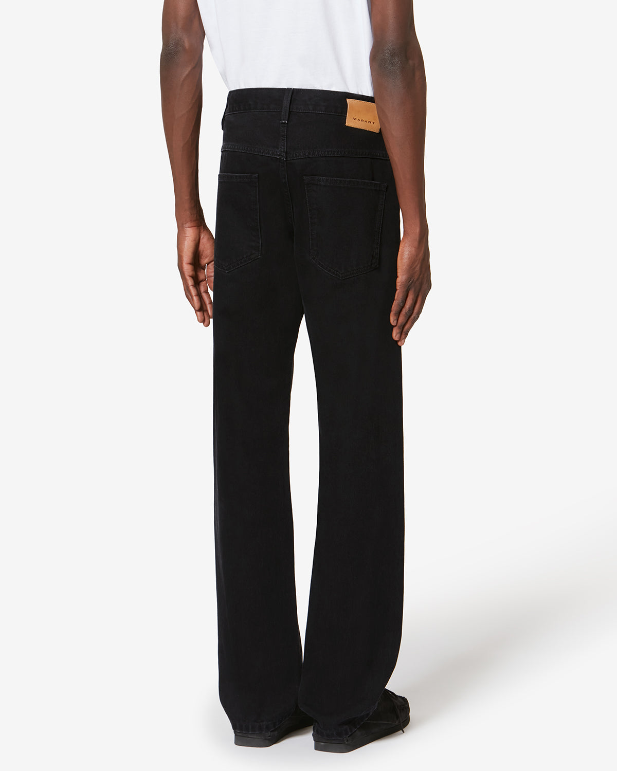 5-pocket-jeans lewys aus denim - Schwarz gewaschen - Man - 4