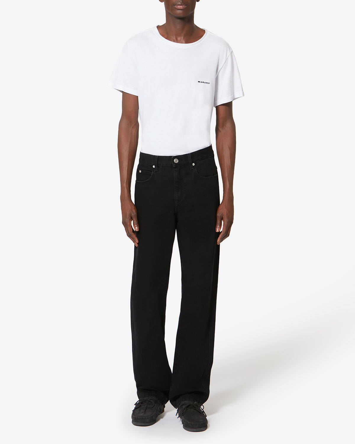 5-pocket-jeans lewys aus denim - Schwarz gewaschen - Man - 1