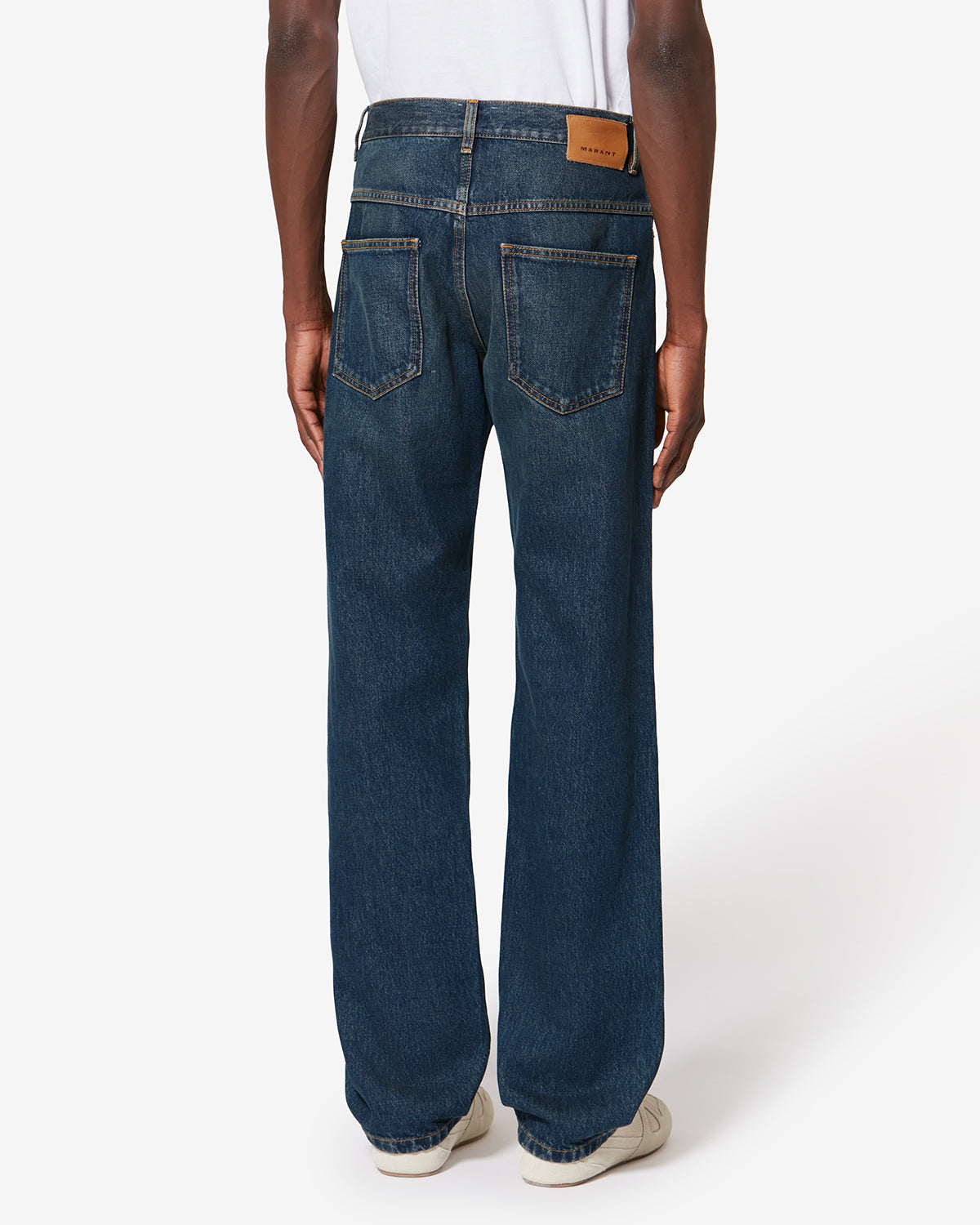5-pocket-jeans lewys aus verwaschenem denim - Blau - Man - 4
