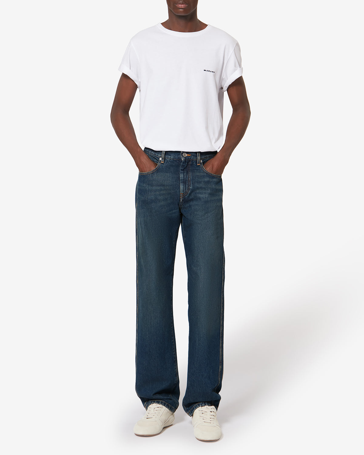 5-pocket-jeans lewys aus verwaschenem denim - Blau - Man - 1