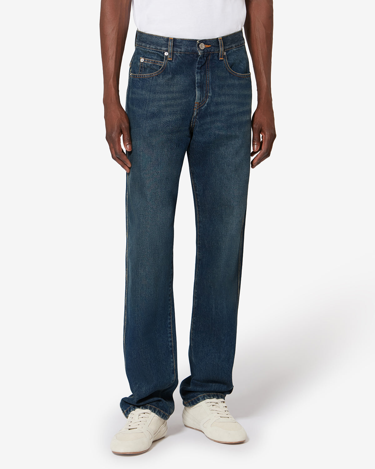 5-pocket-jeans lewys aus verwaschenem denim - Blau - Man - 3