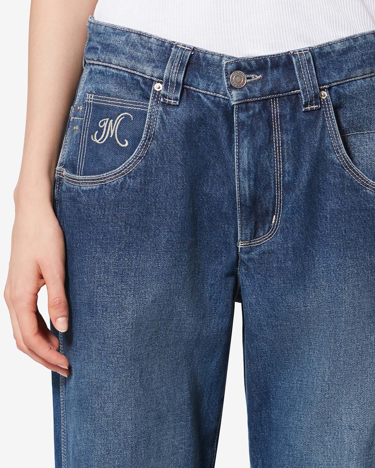 JEYDA パンツ 女性 青 | ISABEL MARANT 公式サイト