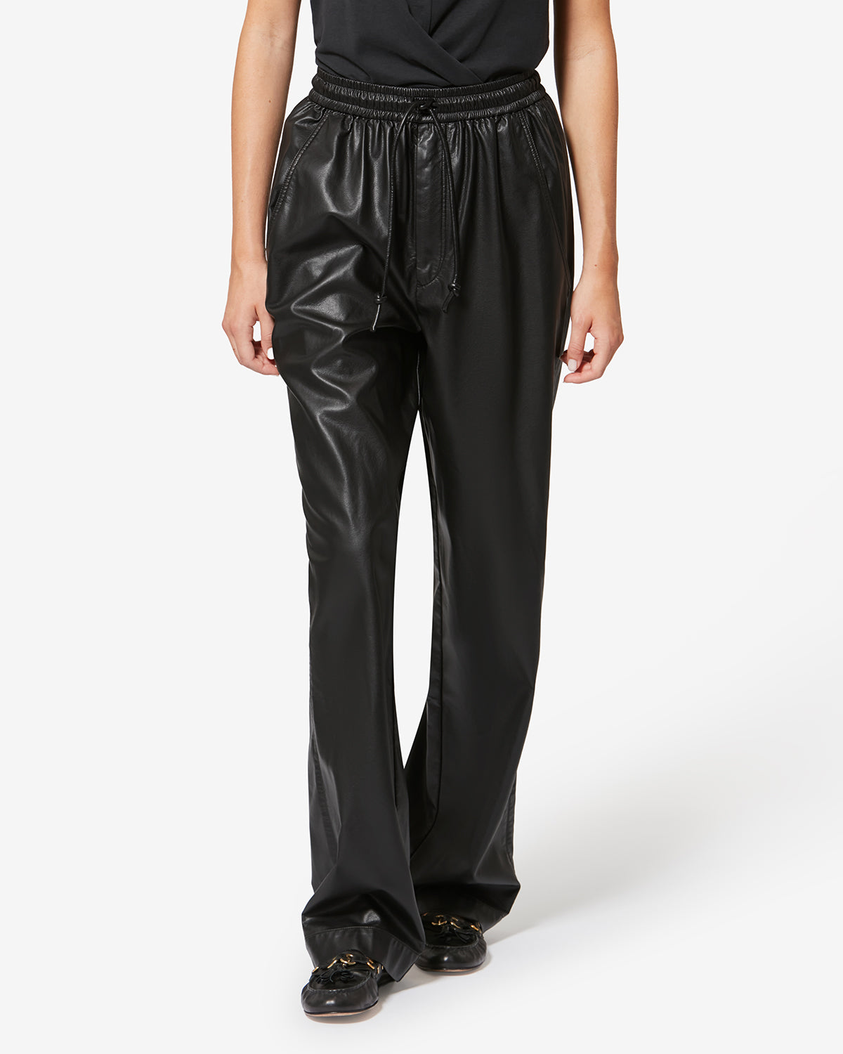 NEREANE PANTS Woman black | ISABEL MARANT Official online store