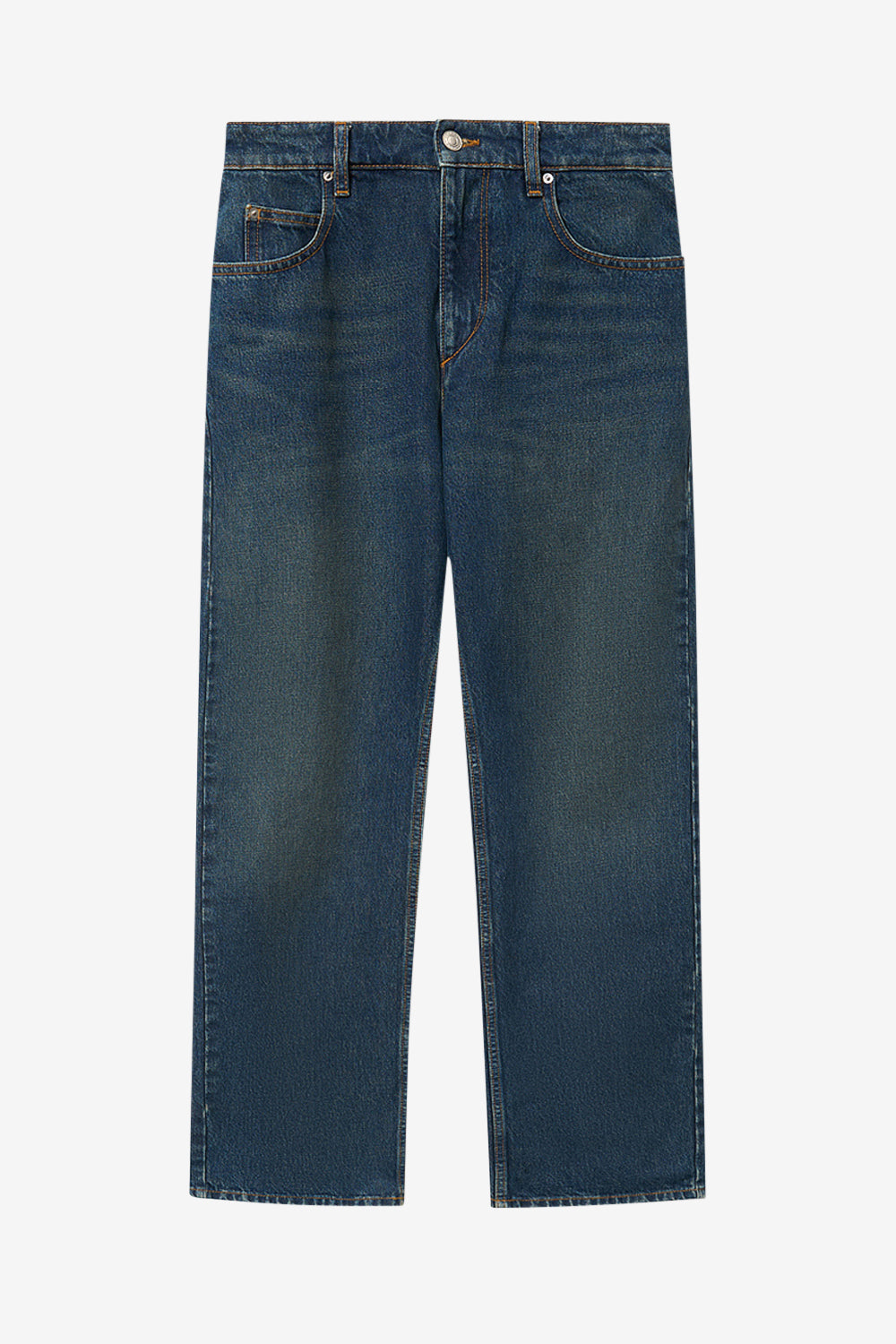 Pantalon dromie en coton - Bleu - Woman - 1