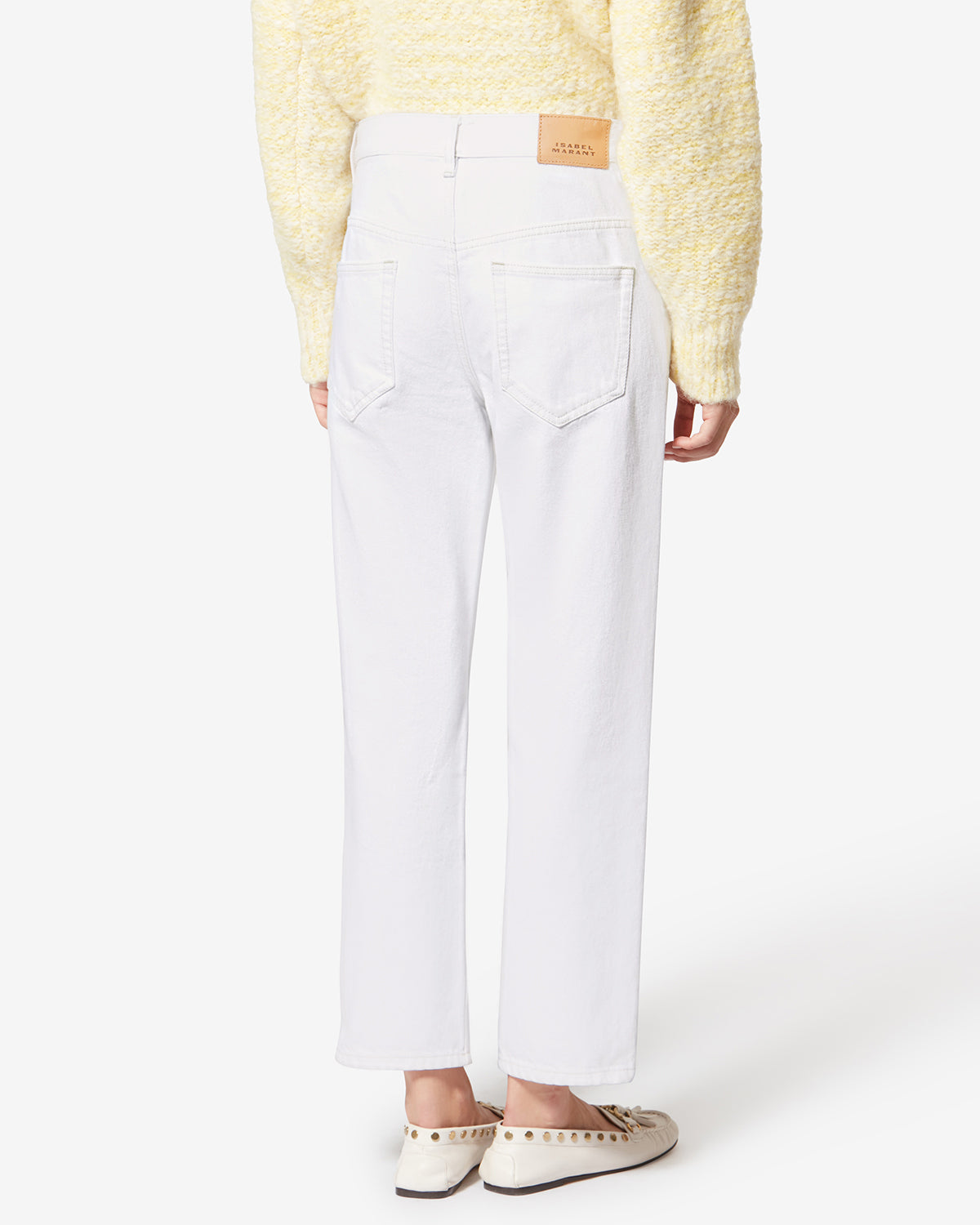 Pantalon dakota en coton - Blanc - Woman - 4
