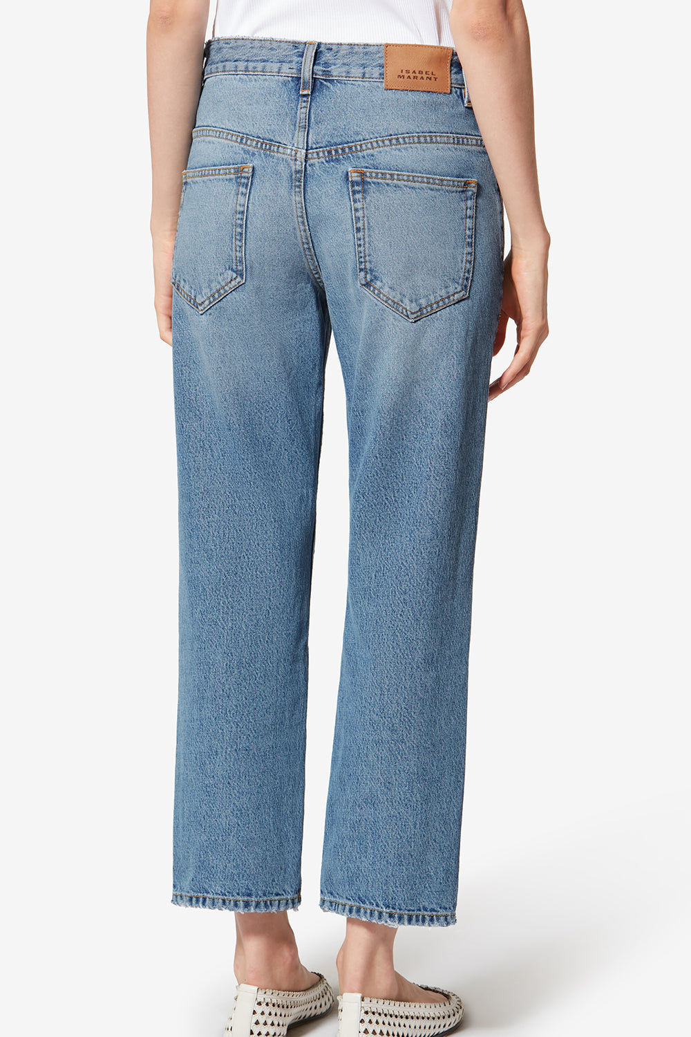 Pantalon dakota en coton - Bleu clair - Woman - 5