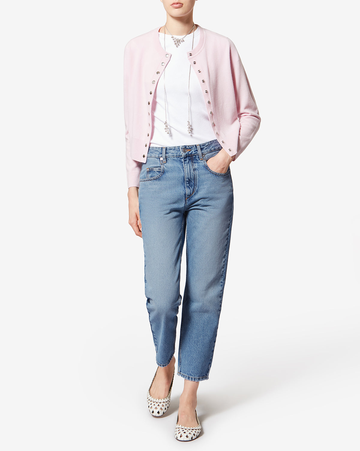 DAKOTA パンツ 女性 ライトブルー | ISABEL MARANT 公式サイト