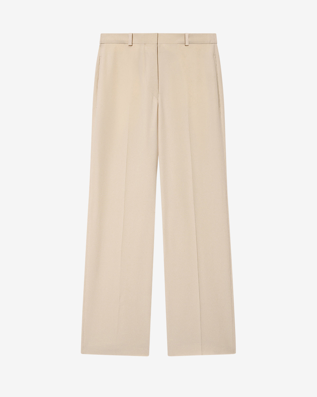 Pantalon de costume neonda en crêpe fluide - Écru - Woman - 5